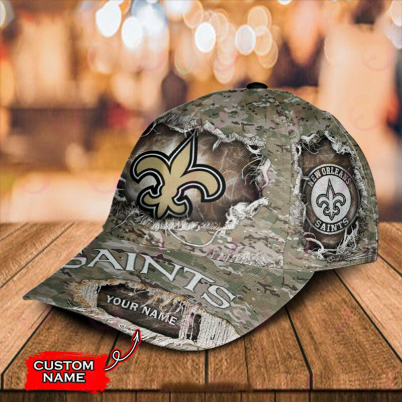 New Orleans Saints-Personalized NFL Classic Cap