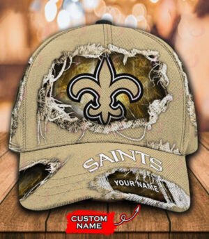 New Orleans Saints-Personalized NFL Classic Cap-V2