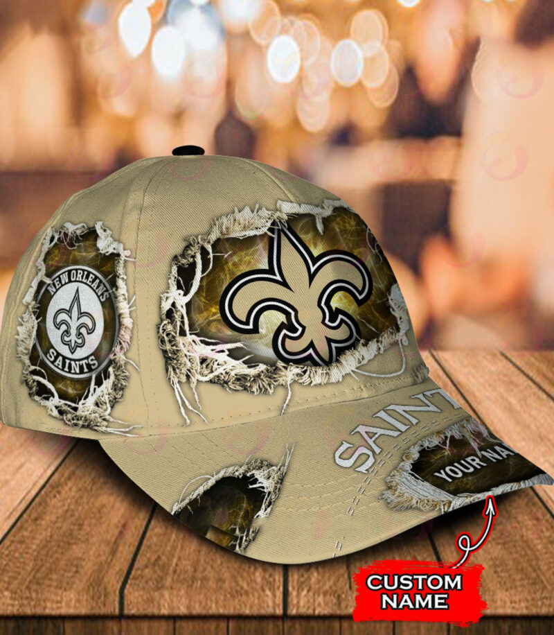 New Orleans Saints-Personalized NFL Classic Cap-V2