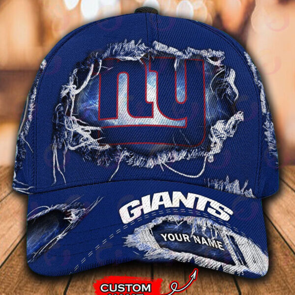 New York Giants-Personalized NFL Classic Cap-V2
