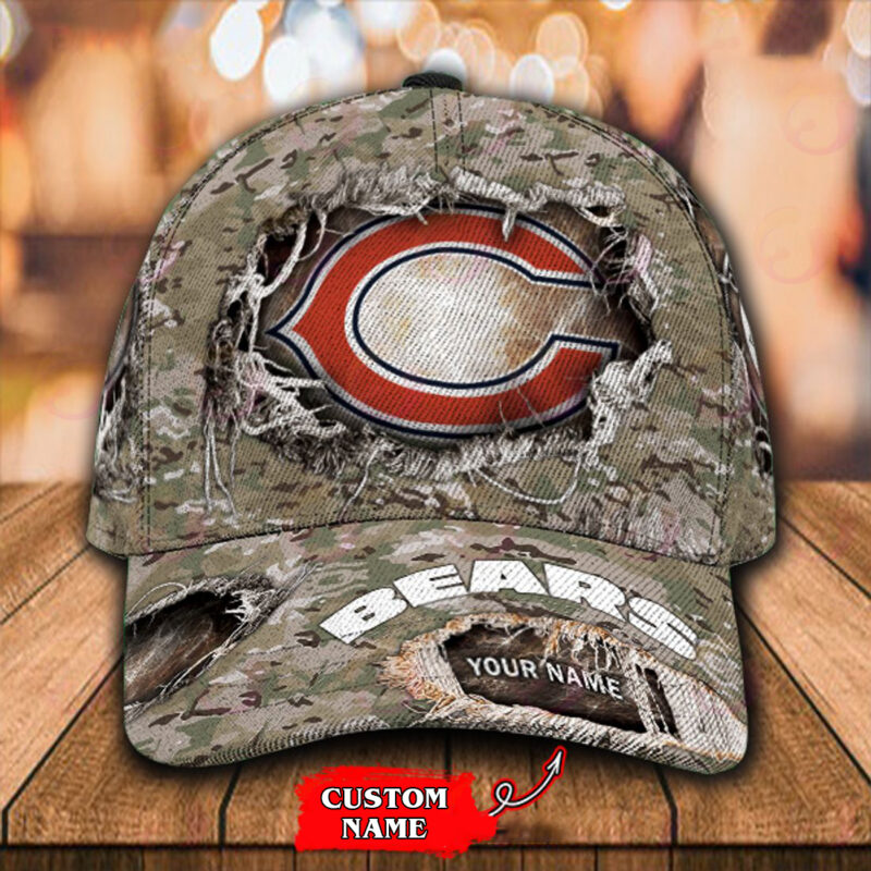 Chicago Bears-Personalized NFL Classic Cap