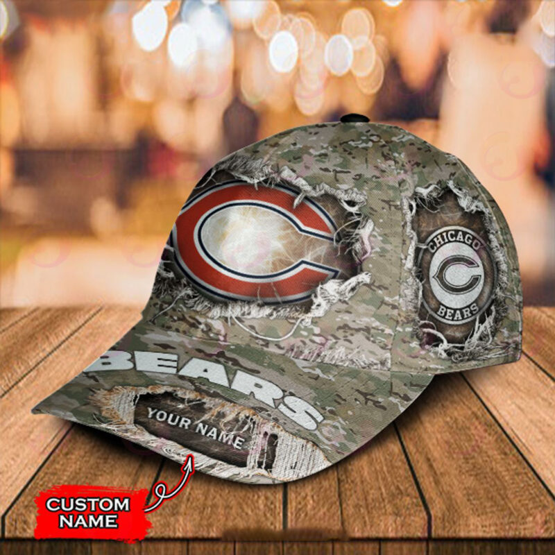 Chicago Bears-Personalized NFL Classic Cap