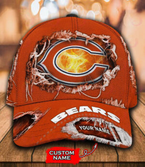 Chicago Bears-Personalized NFL Classic Cap-V2