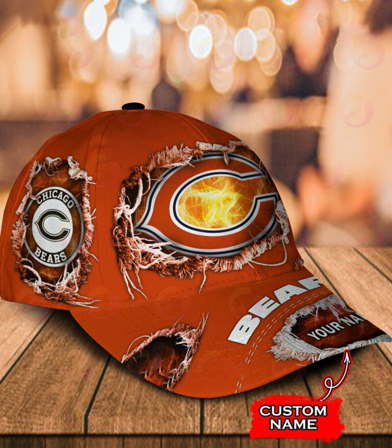 Chicago Bears-Personalized NFL Classic Cap-V2