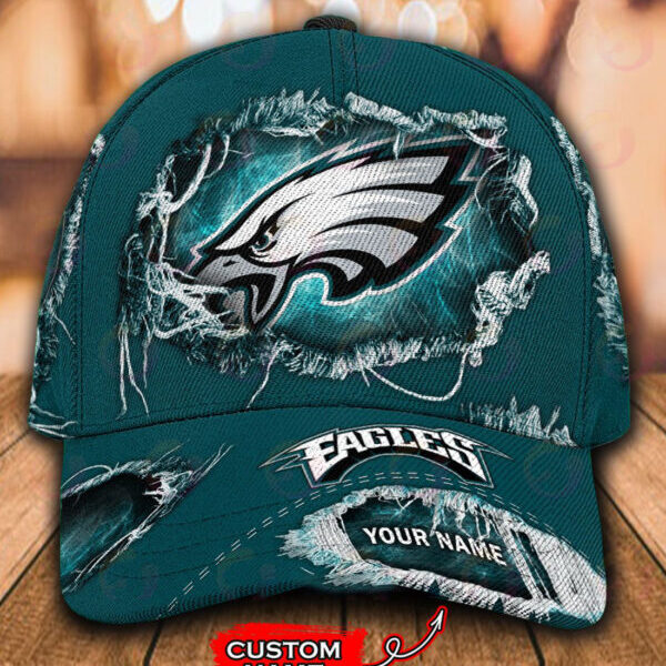 Philadelphia Eagles-Personalized NFL Classic Cap-V2