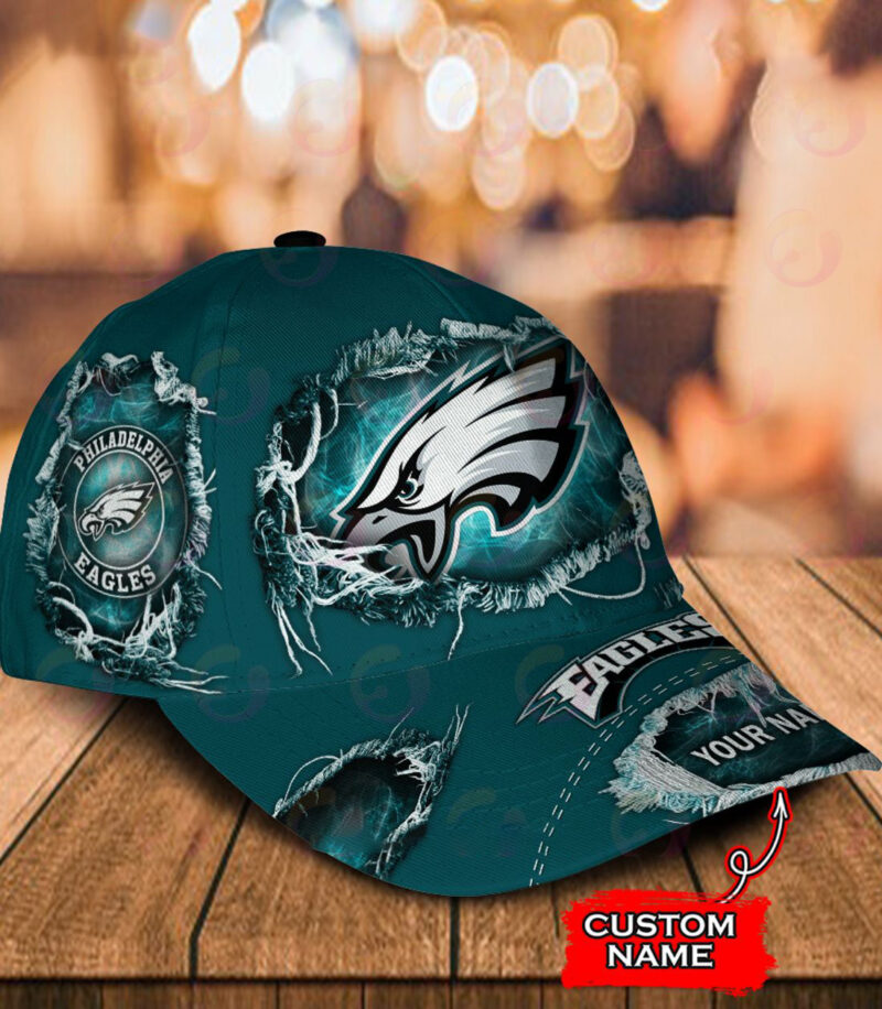 Philadelphia Eagles-Personalized NFL Classic Cap-V2