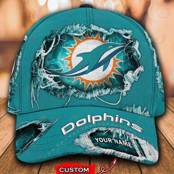 Miami Dolphins-Personalized NFL Classic Cap-V2