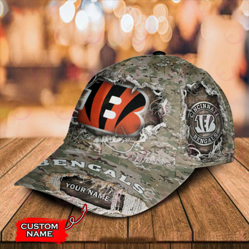 Cincinnati Bengals-Personalized NFL Classic Cap