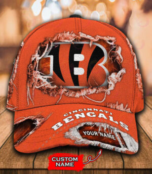 Cincinnati Bengals-Personalized NFL Classic Cap-V2