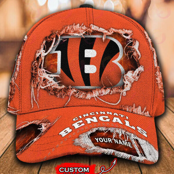 Cincinnati Bengals-Personalized NFL Classic Cap-V2