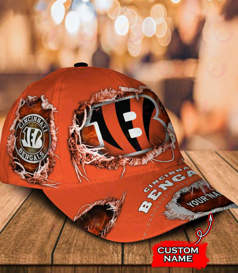 Cincinnati Bengals-Personalized NFL Classic Cap-V2