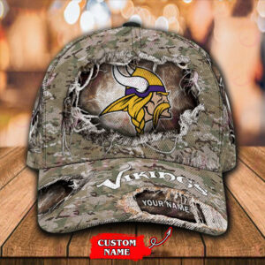 Minnesota Vikings-Personalized NFL Classic Cap