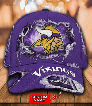 Minnesota Vikings-Personalized NFL Classic Cap-V2