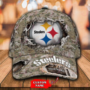 Pittsburgh Steelers-Personalized NFL Classic Cap