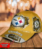 Pittsburgh Steelers-Personalized NFL Classic Cap-V2