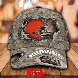 Cleveland Browns-Personalized NFL Classic Cap