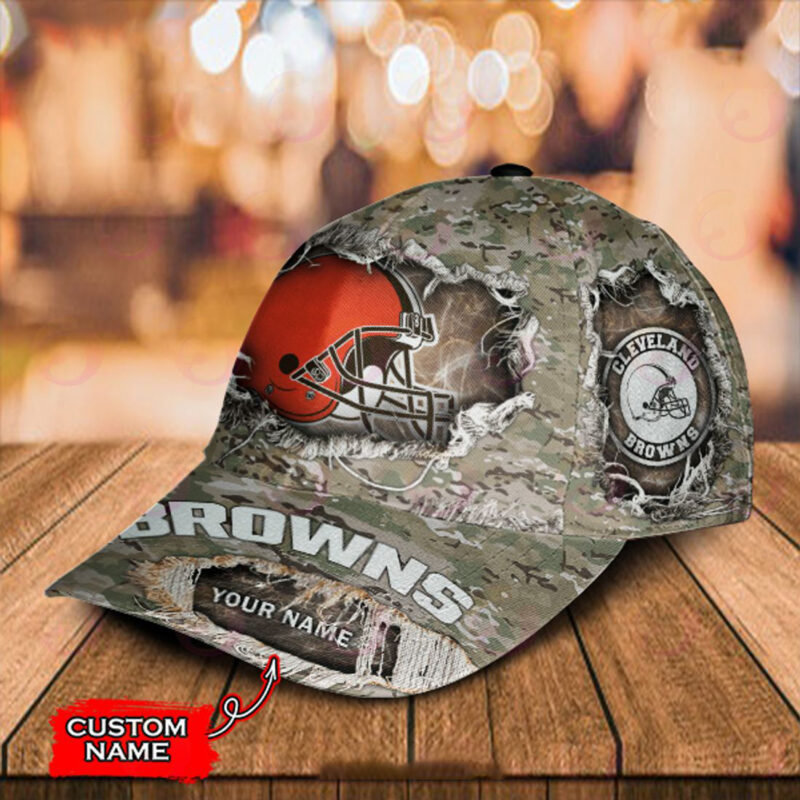 Cleveland Browns-Personalized NFL Classic Cap