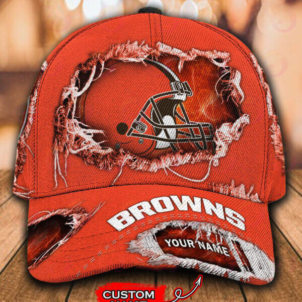 Cleveland Browns-Personalized NFL Classic Cap-V2