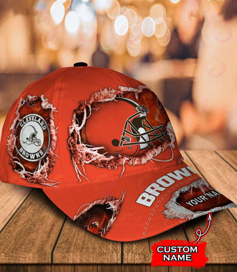 Cleveland Browns-Personalized NFL Classic Cap-V2