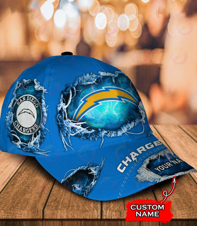 Los Angeles Chargers-Personalized NFL Classic Cap-V2