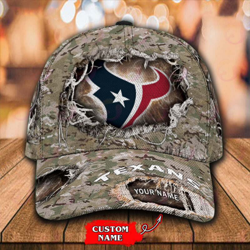 Houston Texans-Personalized NFL Classic Cap