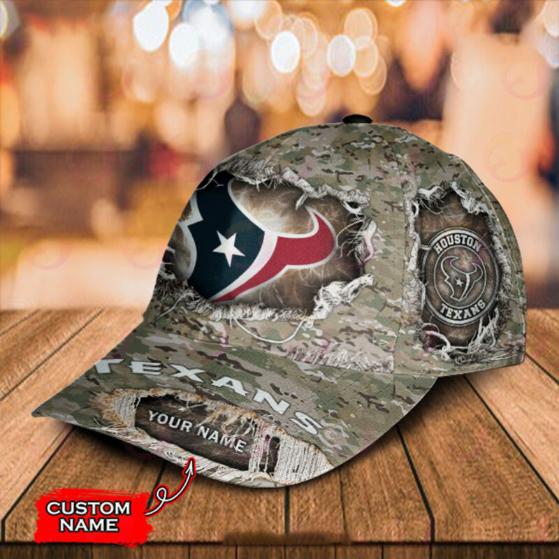 Houston Texans-Personalized NFL Classic Cap