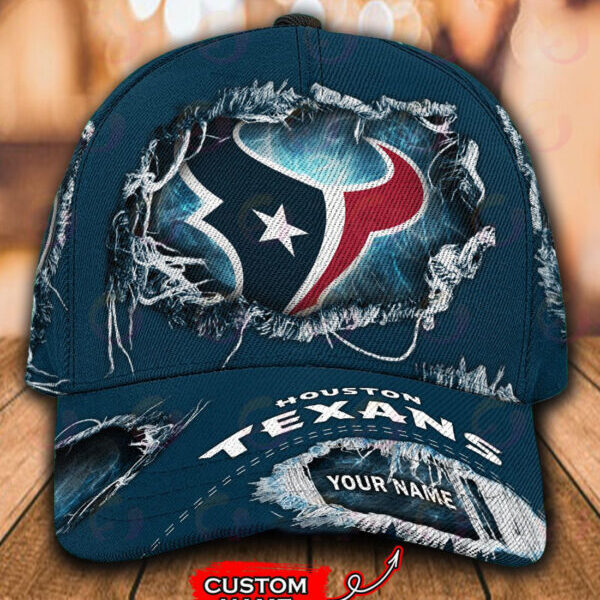 Houston Texans-Personalized NFL Classic Cap-V2