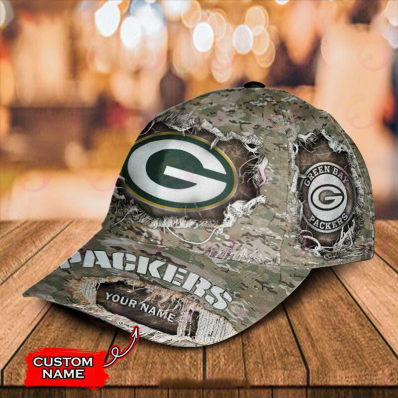 Green Bay Packers-Personalized NFL Classic Cap