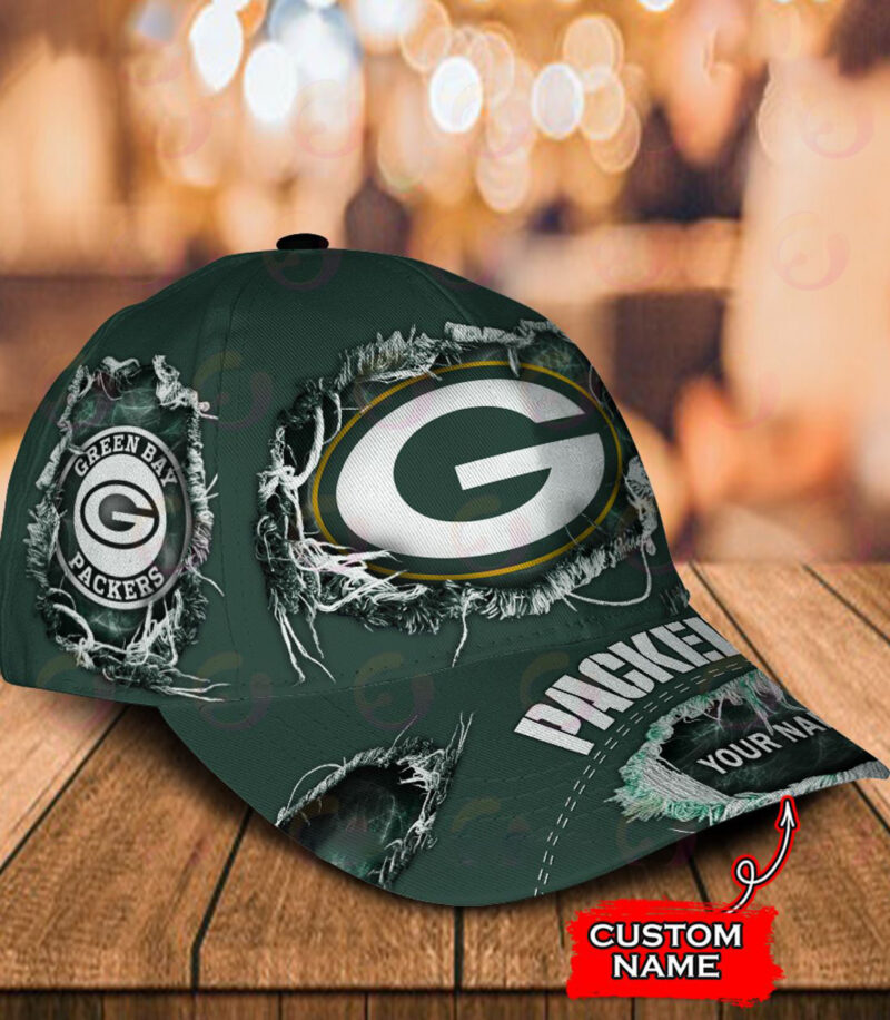 Green Bay Packers-Personalized NFL Classic Cap-V2