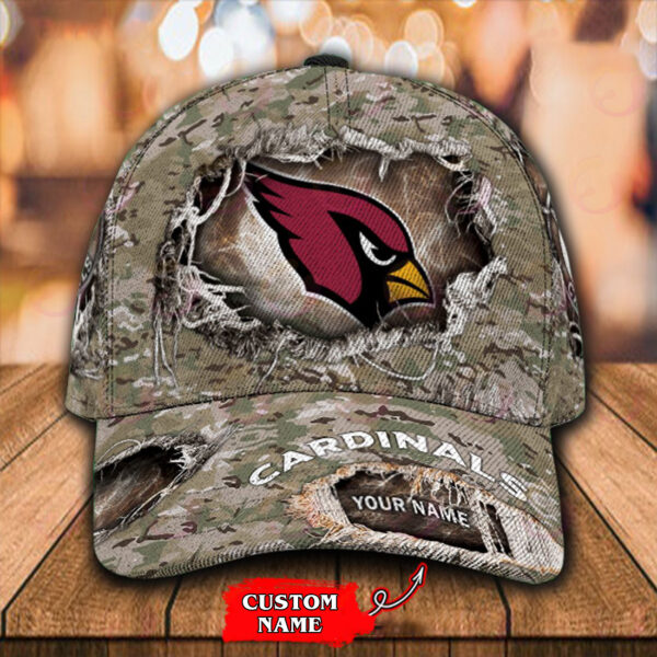 Arizona Cardinals-Personalized NFL Classic Cap