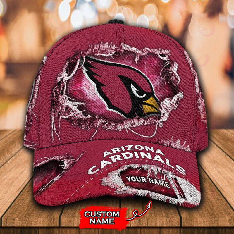 Arizona Cardinals-Personalized NFL Classic Cap-V2