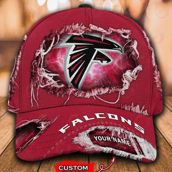 Atlanta Falcons-Personalized NFL Classic Cap-V2