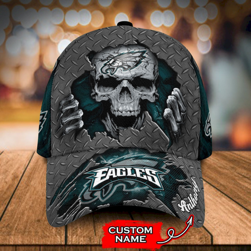 Philadelphia Eagles- Personalized NFL Skull Cap-SPCAP0109025