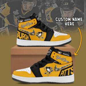 Pittsburgh Penguins – Air Jordan 1 Shoes