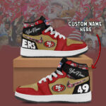 San Francisco 49ers – Air Jordan 1 Shoes