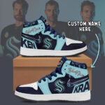 Seattle Kraken – Air Jordan 1 Shoes