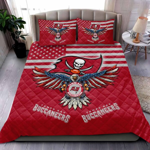 Tampa Bay Buccaneers NFL Quilt Bedding Set M02