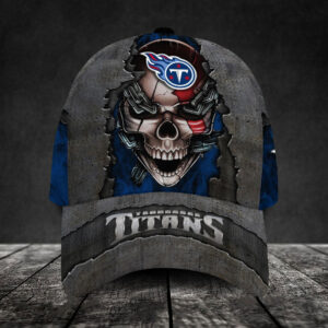 Tennessee Titans-Personalized NFL Skull Cap V3