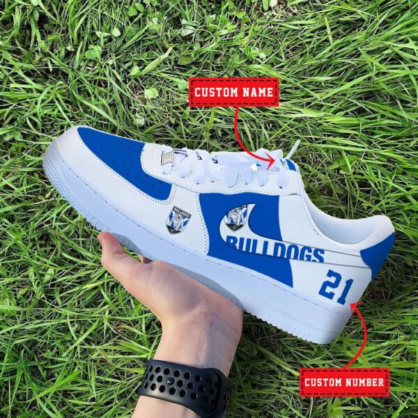 Western Bulldogs Personalized Low Top Sneakers