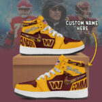 Washington Commanders – Air Jordan 1 Shoes