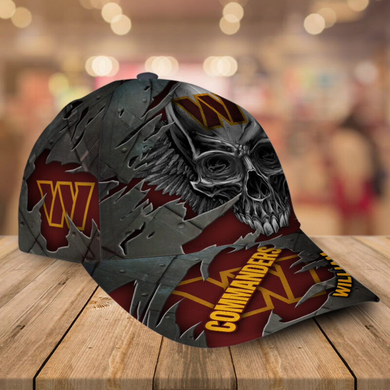 Washington Commanders-Personalized NFL Skull Cap V2-SPCAPA0109032